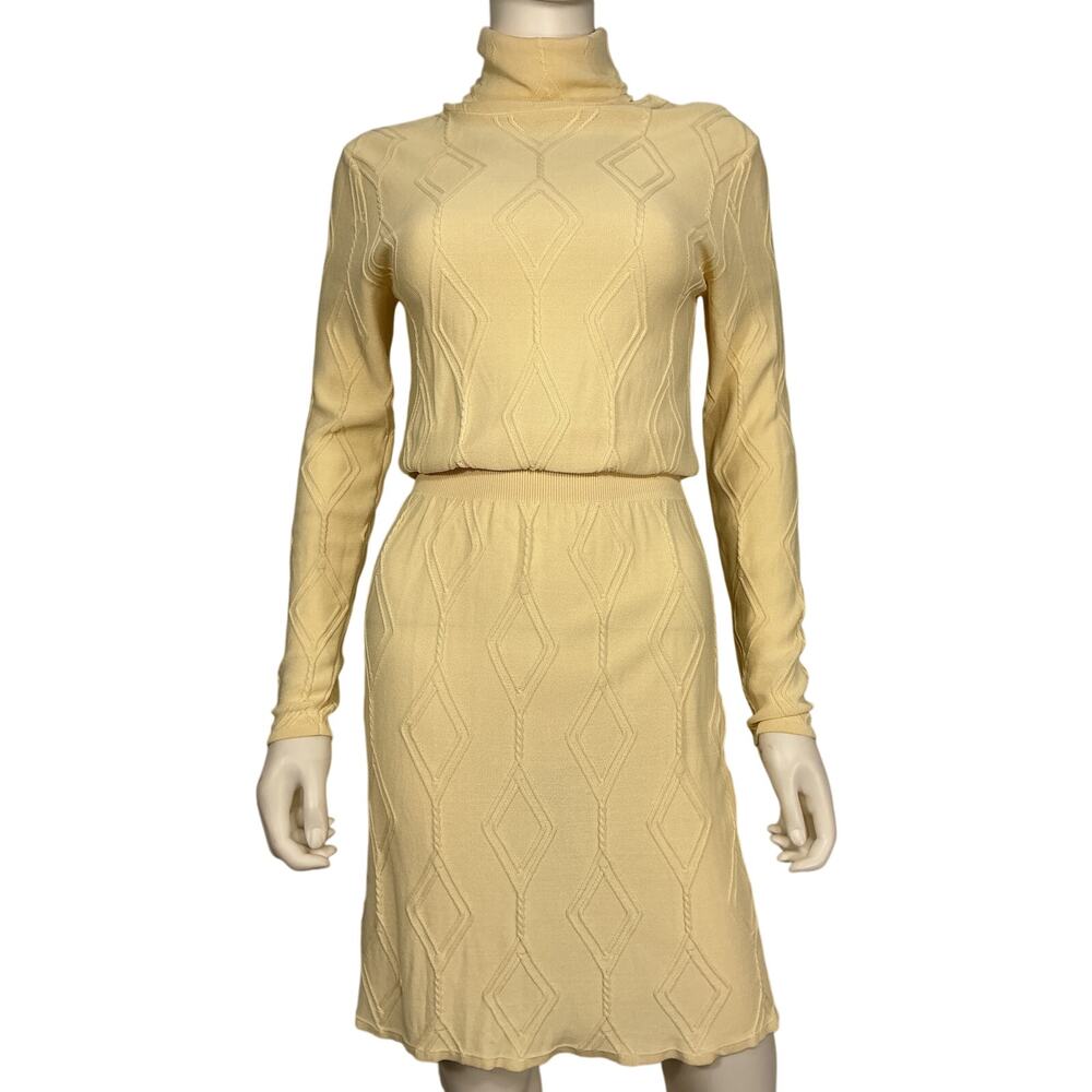 Callahan Textured Beige Nayeli Dress Size XS